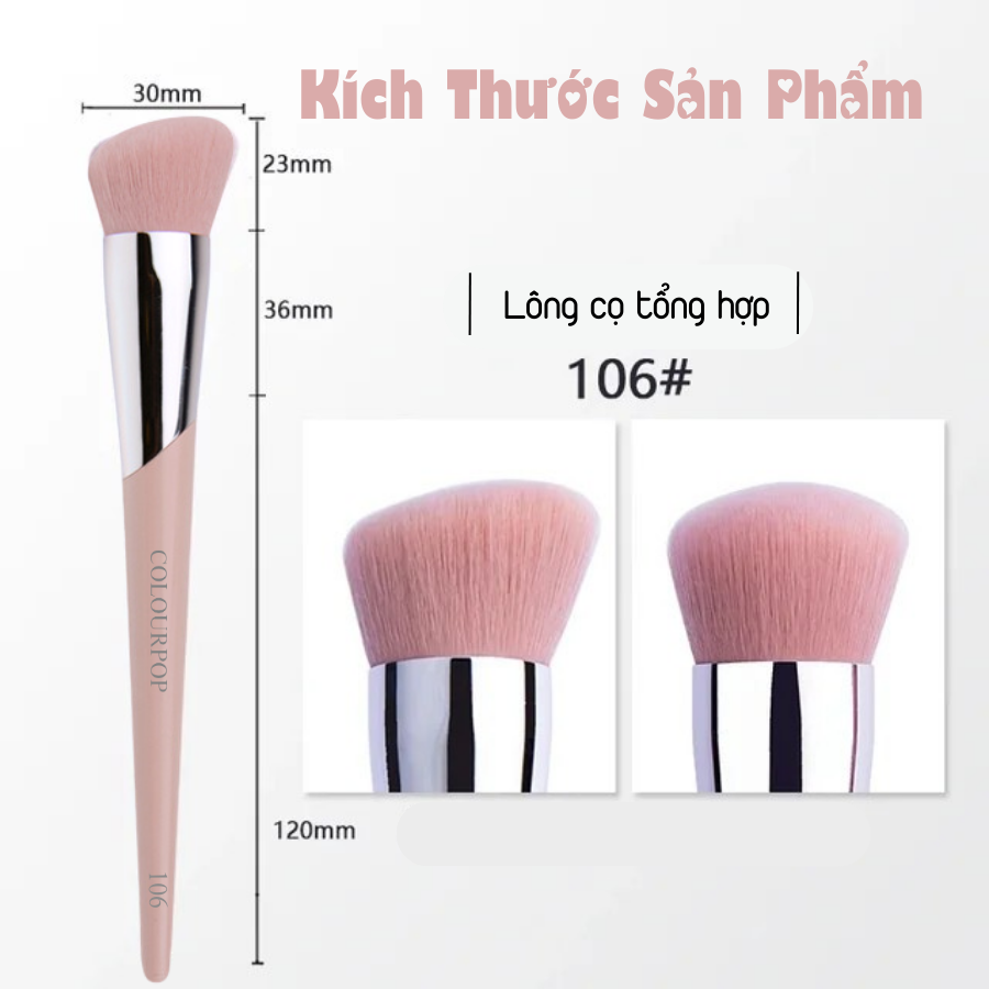 Cọ Đa Năng Tán Kem Nền COLOURPOP Multi-purpose Brush C106